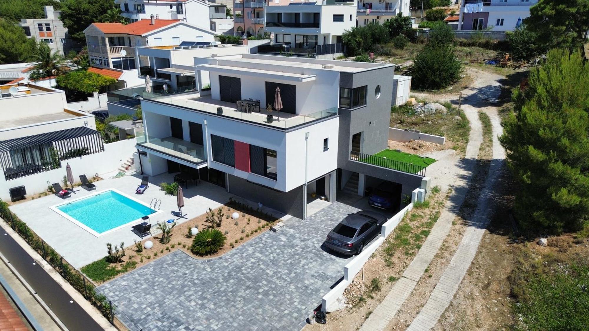 Silva Maris Apartments ماكارسكا المظهر الخارجي الصورة